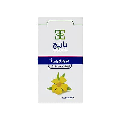 کپسول روغن گل مغربی ای پی اُ باریج اسانس