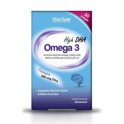 کپسول نرم ژلاتینی امگا ۳ مدل High DHA