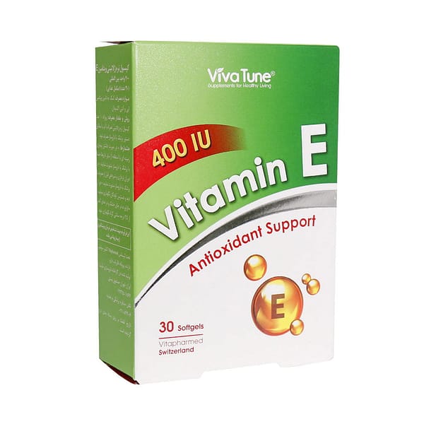 ویتامین E 400 واحد ویوا تیون