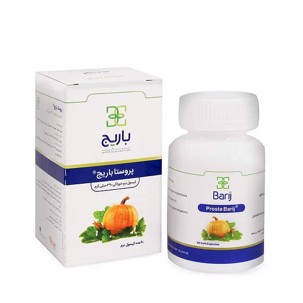 کپسول نرم پروستا 390 میلی گرم باریج اسانس